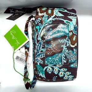 Vera Bradley All In One Wristlet Java Blue